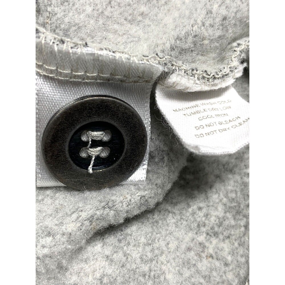 Element Sweatshirt Pea Coat Double Breasted Womens XL Gray Streetwear Skater - Picture 7 of 9